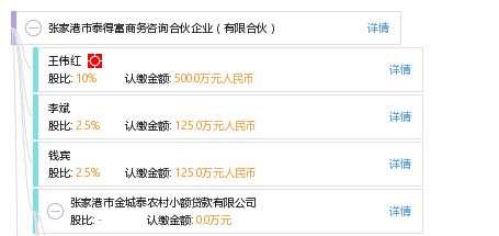 張家港市泰得富商務(wù)咨詢合伙企業(yè) 有限合伙
